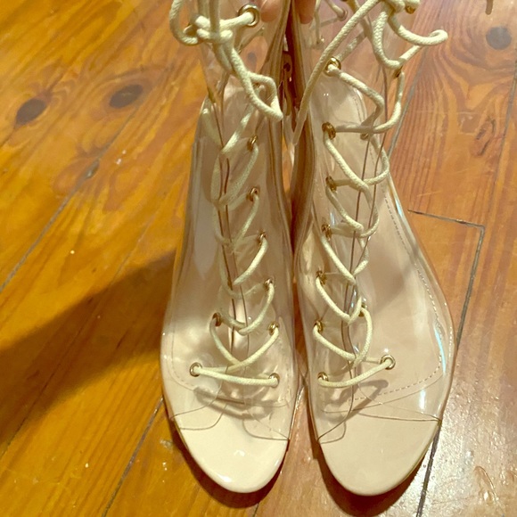 Shoes - Clear boots